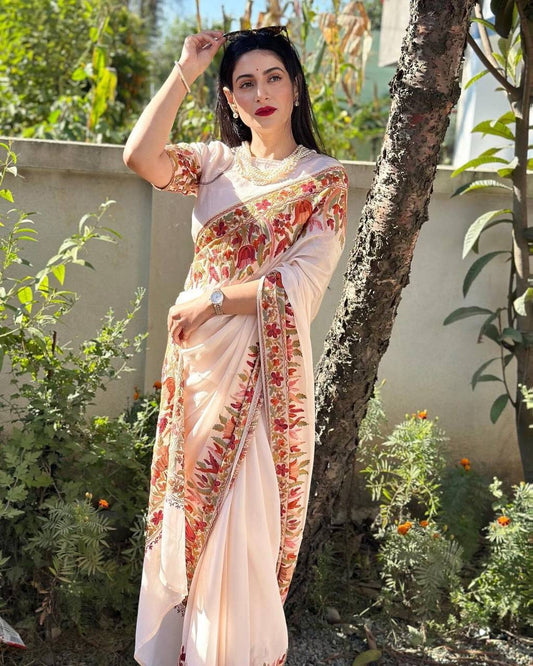 Soft Cotton & Silk Saree for Women Banarasi Saree